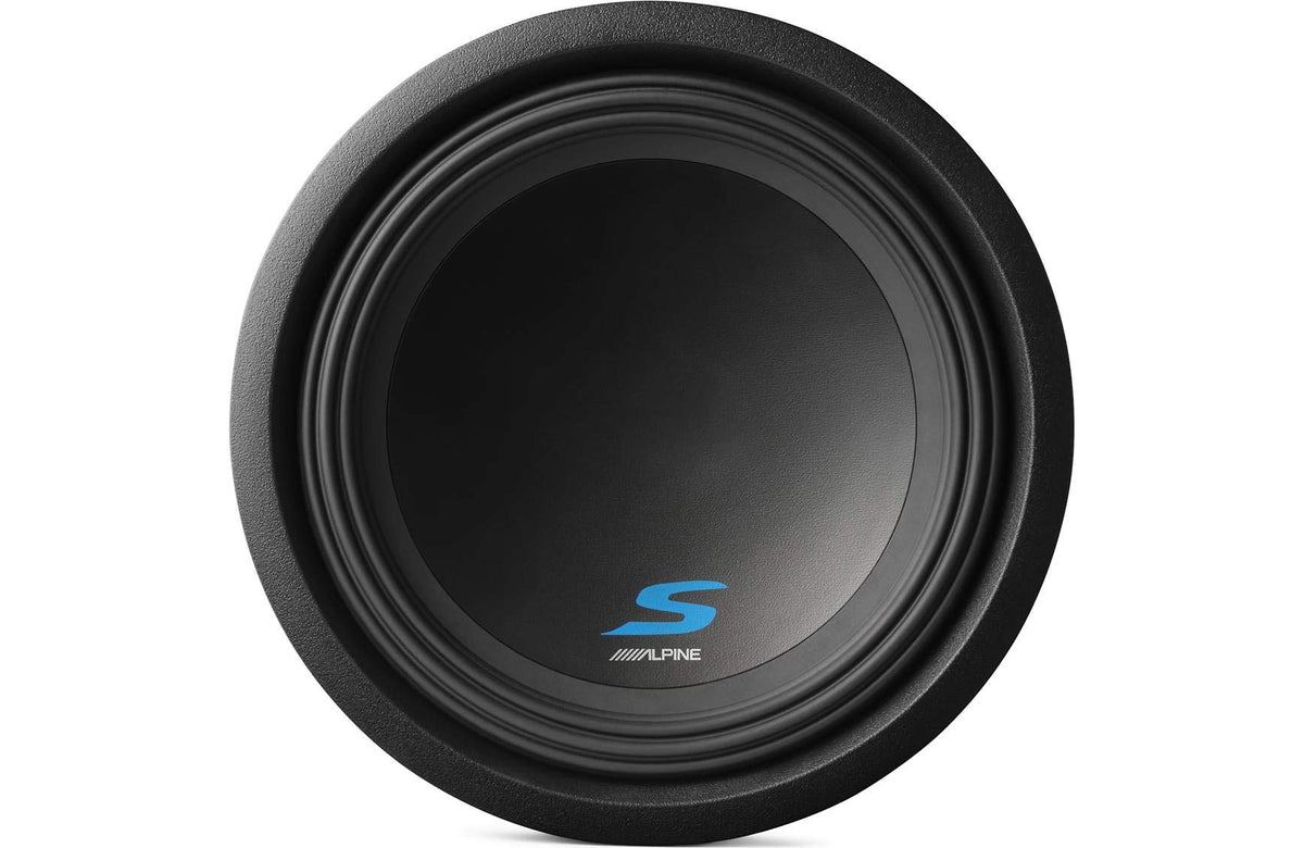 Alpine S-W12D4 12" Sub Box with S-A60M Amp Fits 1988-1998 Chevy CK Ext Cab