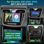 8 Core+128GB Car Radio Stereo for Chrysler 200 200C 2011 2012 2013 2014
