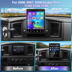 9.7" Android 13 Car Stereo Radio for 2006-2008 Dodge Ram 1500 2500 3500