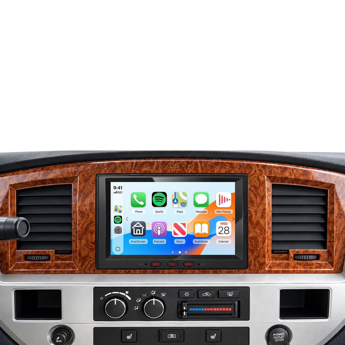 Rimoody 4G+64G Android Car Radio Stereo for Dodge RAM 1500 2500 3500 06-08