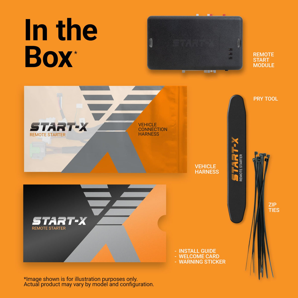 Start-X Car Remote Starter Kit for Chevy Malibu (2013-2024)
