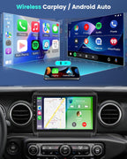 4+64G Car Stereo for Jeep Wrangler JL 2018-2021 & Gladiator JT 2020-2021