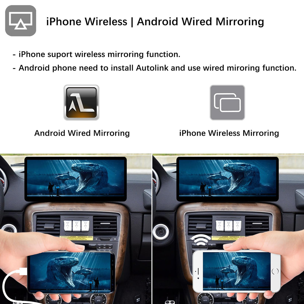 12.3" Wireless CarPlay Touchscreen for Mercedes-Benz G Class
