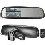 Master Tailgaters 10.5" OEM Rear View Mirror with 4.3" LCD Screen + OnStar Buttons for Existing Wiring | Rearview Universal Fit | Auto Adjusting Brightness LCD | Anti Glare | Full Mirror Replacement