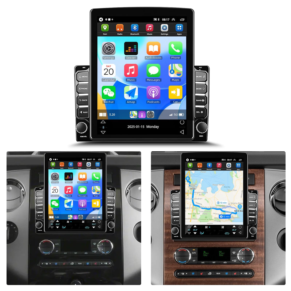Upgrade Car Radio for Ford Expedition 2007-2010 2011 2012 2013 2014 Stereo