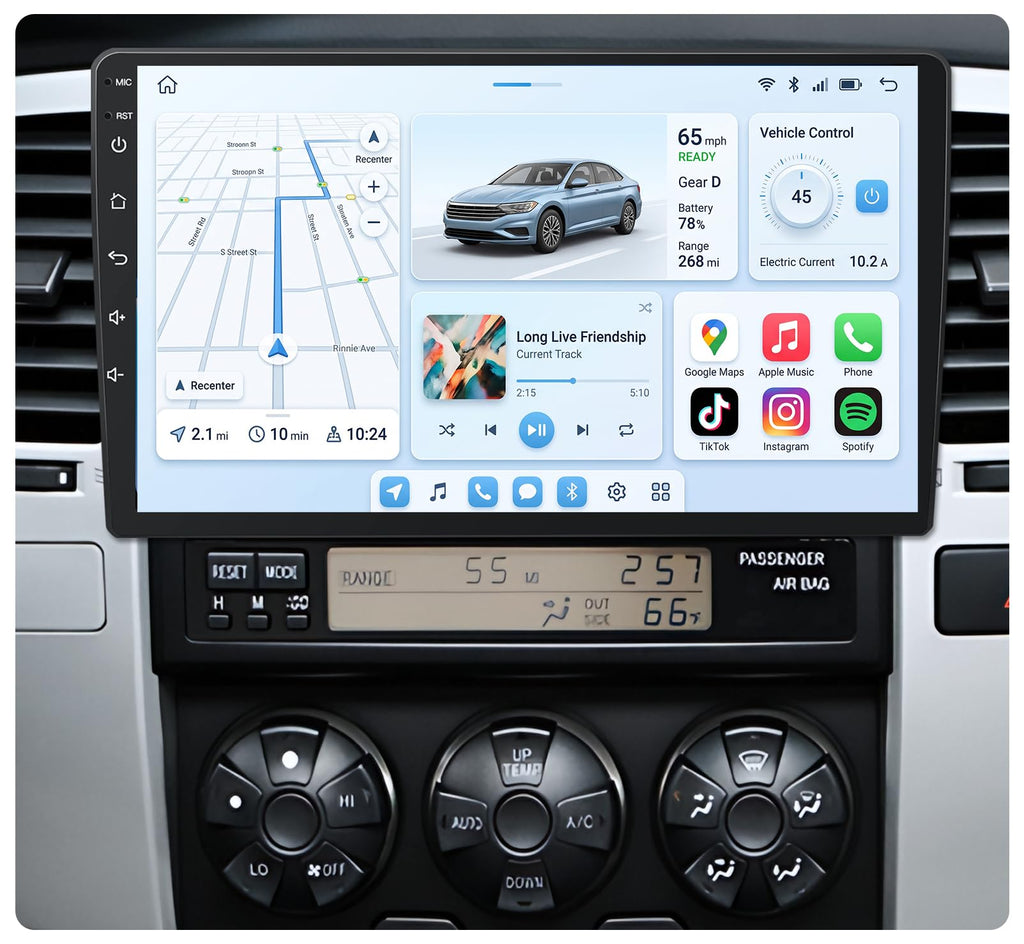 8Core+32GB ROM Android 15 Upgrade Car Radio for Toyota 4Runner 2003-2009