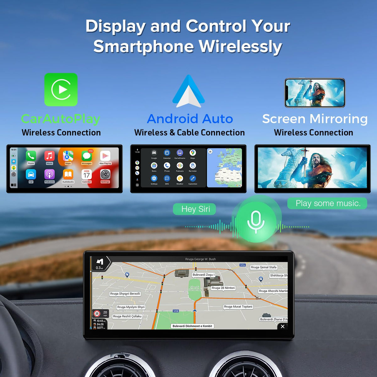 XTRONS 12.3 Inch Android 13 Car Stereo for Audi A3 S3 RS3 (Typ 8V)(2013-2018) MIB System, IPS Touch Screen 4+64GB Global 4G Car Radio GPS Navigation Support Wireless CarPlay Android Auto
