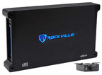 Audiosavings Bundle: Power Acoustik BAMF-124 12" 3500 Watt Car Audio Subwoofer Bundle with Rockville dB14 4000w Peak Amplifier Car Audio Amp, Rockville RWK41 4 Gauge Installation Wire Kit (3 Items)