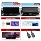 XTRONS 14.9 Inch Android 13 Car Stereo for Audi A6 A7 RS6 RS7 S6 S7 2012-2015 MMI 3G/3G+ System, 2K IPS Touch Screen 4+64 GB 4G LTE Car Radio GPS Navigation Support Wireless CarPlay Android Auto