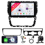 8CORE 4+64GB Android 14 Car Radio Stereo for Volkswagen VW Passat 2012-2019 - 9" IPS Touch Screen, Upgrade Dash Kit with CarPlay & Android Auto, GPS Navigation, Bluetooth 5.0, WiFi, SWC, 5G,