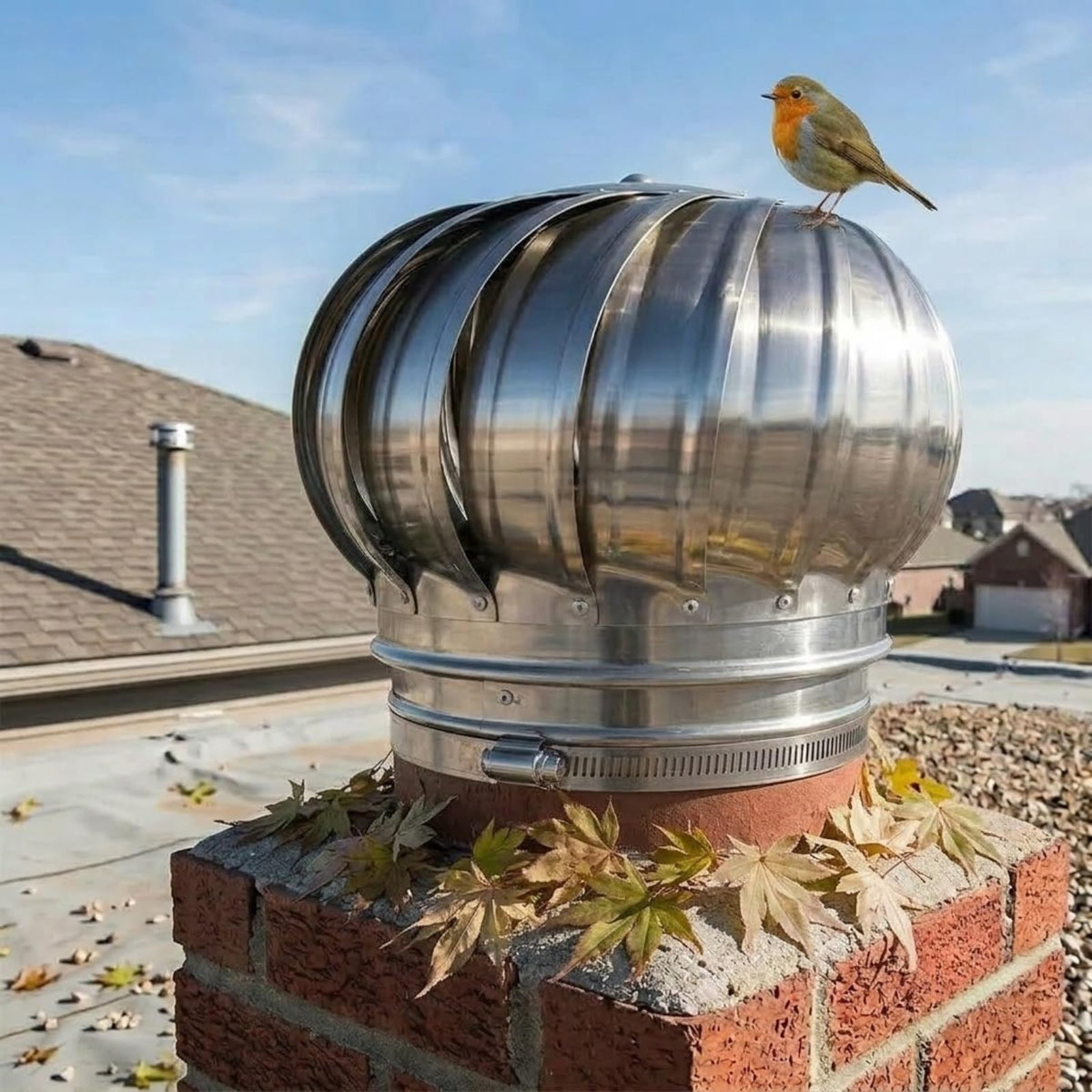 Wind Turbines 304 Stainless Steel for Shipping Container Ventilation
