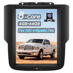 10.4" Car Radio Upgrade Dash Kit for Dodge Ram 2013-2018 1500 2500 3500,Android 13 8Core 4+64GB Wireless CarPlay Android Auto WiFi/Bluetooth5.0/GPS/DSP/SWC/1080P Rear Camera【for A/C 4-Speed Fan】