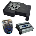 Kicker Comp C12 Sub Box HA-A400.1 Amp Fits 2014-2018 GMC Sierra Crew Cab