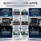 Wireless CarPlay Retrofit Kit Adapter for Toyota with Entune2.0 & Touch2