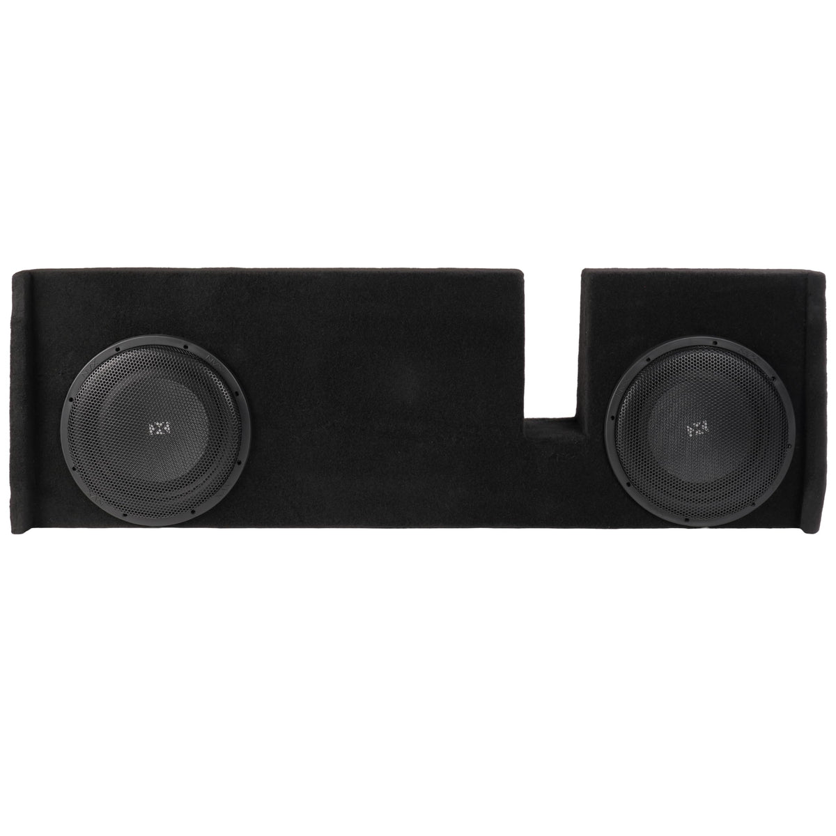NVX Dual 12" Loaded Sub Box for Ford F-150 Extended Cab 2009-2018