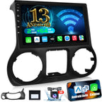 NHOPEEW 2+64G 10.1 inch Android Stereo for Jeep Wrangler 2015 2016 2017