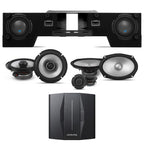 Alpine PXE-C80-88 OPTIM8 8-Channel Hi-Res Digital Sound Processor Amplifier w/S-DB8V-TRK Dual 8” Preloaded Truck Sub Enclosure & S2-S69C 6x9 & 65 6.5" Comp/Coaxial Bundle