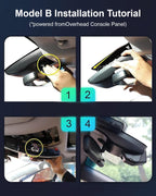 Fitcamx Front 4K+Rear 1080P Dash Cam Adapts for Lexus RX 2016-2022 RX350 450h 350L 450hL, Integrated OEM Look, 2 Way HD Video, WiFi & APP, Loop Recording, Parking Monitoring, Easy to Use, 128GB Card