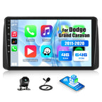 8 Core 6+128G Android Car Radio for Dodge Grand Caravan 2011-2020 Chrysler Town & Country 2011-2016 Grand Voyager 2011-2015 CarPlay Android Auto 1080P Backup Camera 9” Touchscreen WiFi GPS Bluetooth