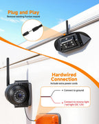 Wireless RV Backup Camera System, Plug & Play for Furrion Pre-Wired