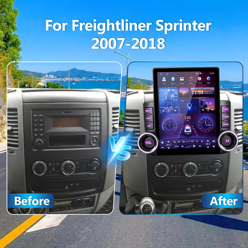 4G+64G 9.7" Android 14 Car Radio Stereo for Freightliner Sprinter 2007-2018