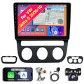 8CORE 4+64GB Android 14 Car Radio Stereo for 2005-2010 VW Volkswagen Jetta 5-10.1" QLED Touch Screen, Upgrade Dash Kit with CarPlay & Android Auto, GPS Navigation, SWC Support, Bluetooth 5.0, WiFi,