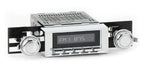 RetroRadio AM FM Stereo 03P-73P Chrome Compatible with 1968-72 Chevrolet Chevelle