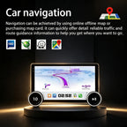10-inch Dual-Knob Android Touchscreen Car Radio Stereo for Chevrolet Chevy Cruze 2009-2015, Wireless CarPlay, Android Auto, Bluetooth, Mirror Link, GPS Navigation, Wi-Fi, FM, Backup Camera, SWC 2+64G