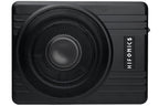 Hifonics Brutus BW-110A - 800 Watts Compact Amplified Under The Seat Car Truck Subwoofer Low Profile with Bass Remote, Great for Vehicles That Need Bass But Have Limited Space, Black
