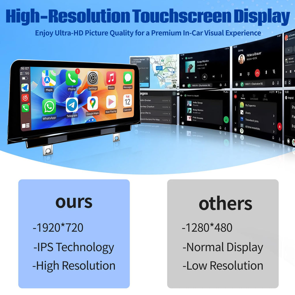 Wireless CarPlay Touchscreen for BMW 3/4 Series F30/F31/F32/F33 2012-2016