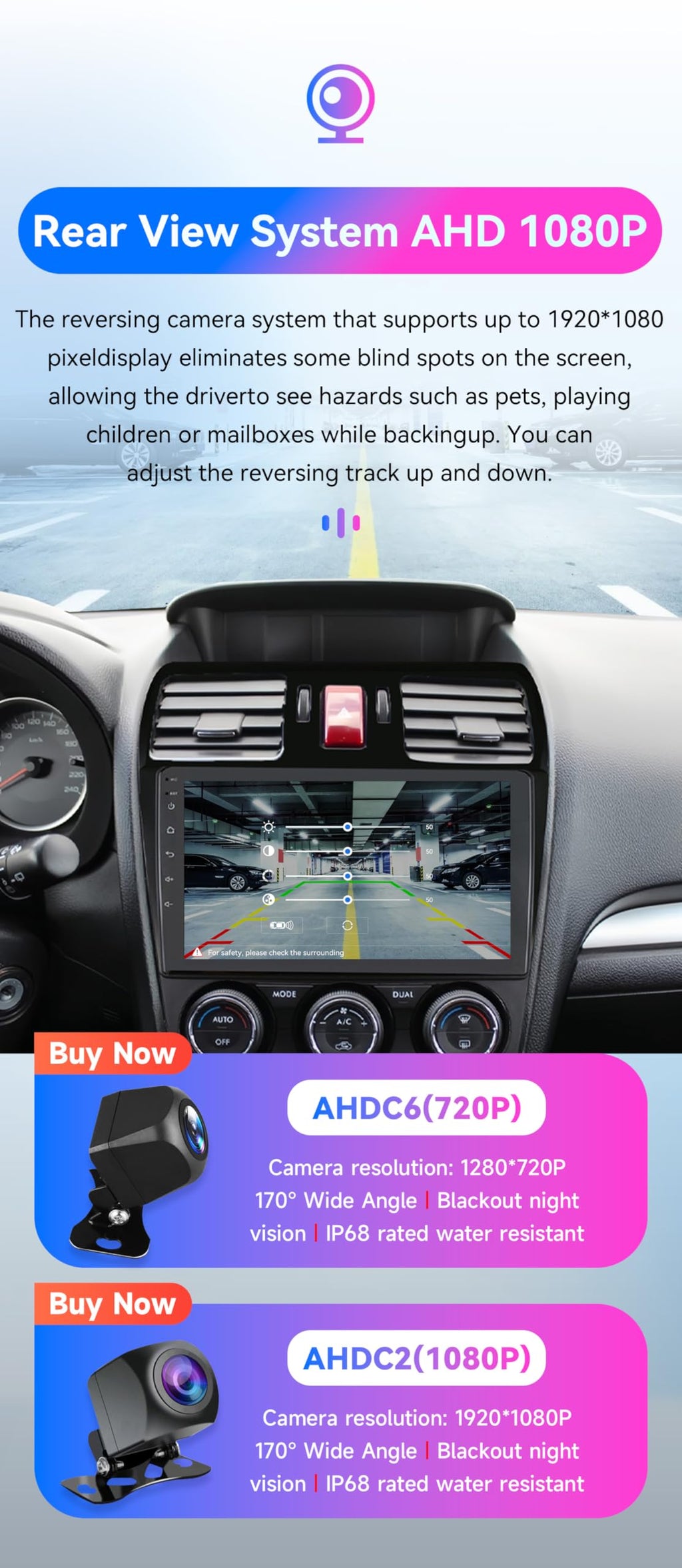 Android 14 Car Stereo Upgrade for Subaru Forester MK4 lmpreza XV Crosstrek, 8Core 4+64GB GPS Navigation with 9inch QLEDTouchscreen Wireless Carplay Android Auto SWC EQ USB Bluetooth 5.4