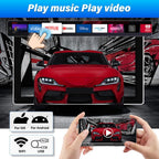 Android 14 Car Stereo for Jeep Grand Cherokee 2015-2021 with Carplay Android Auto for Grand Cherokee Radio w/8.4" Touchscreen Bluetooth EQ GPS Navi WiFi DSP FM Mirror Link SWC Backup Camera Mic, 2+32G