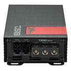 DS18 X4BT 4-Channel Bluetooth Amplifier with Bluetooth 5.1 Streaming Built-in – Ultra Compact Class D Full-Range Amp, Play Music Wirelessly from Your Phone, 4 x 70W Rms, Motorcycle & Car Audio