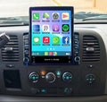 Car Stereo Radio for GMC Sierra 1500 2500 2007-2013 with Wireless Carplay & Android Auto,9.7 Inch Car Audio Receiver GPS Navigation Unit with Bluetooth Head Unit Backup Camera WiFi SWC- 2G+32G