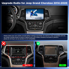 [4+128G] Android Radio for Jeep Grand Cherokee 2014-2020 for Big Screen