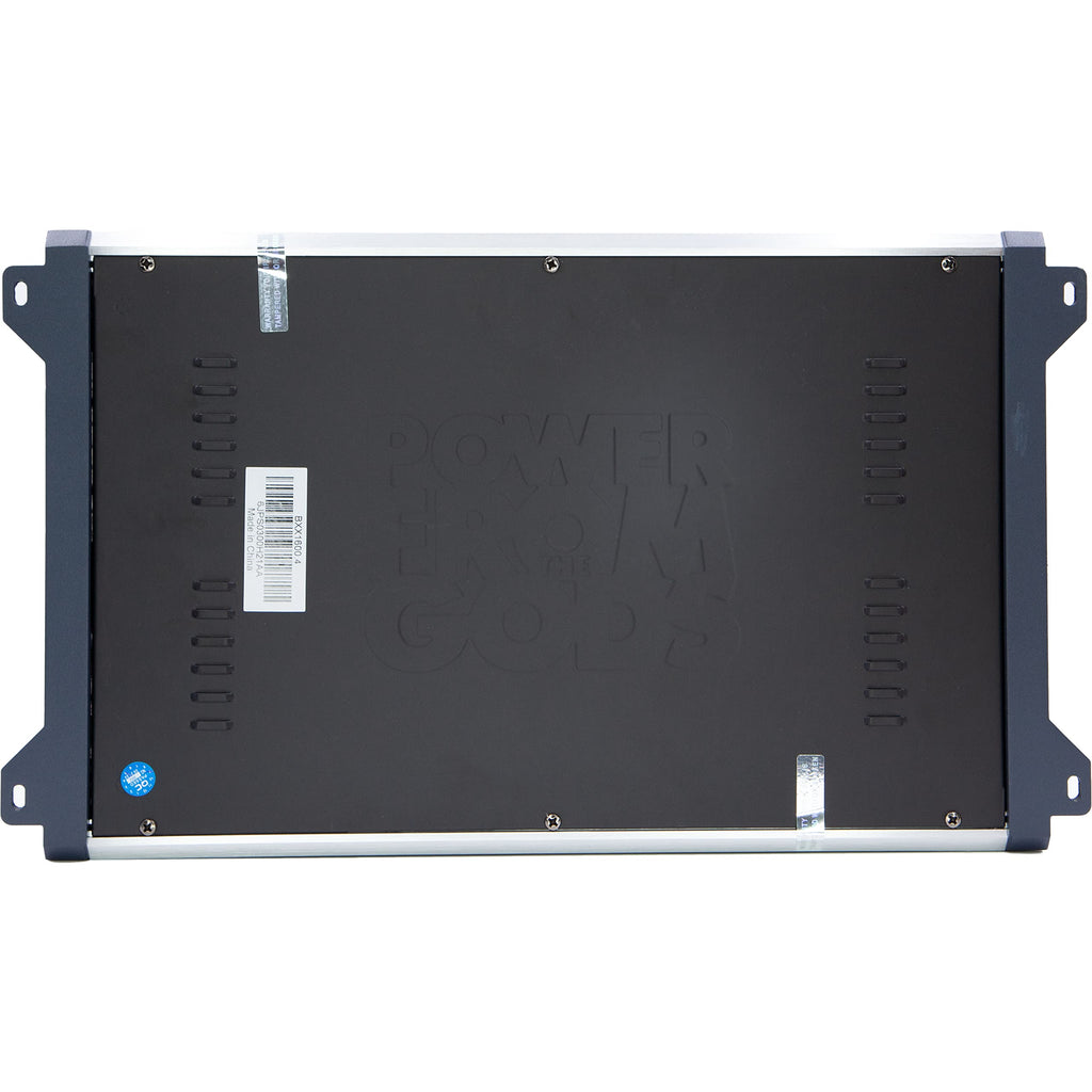 Hifonics BXX1600.4 1600 Watt RMS 4-Channel Stereo Speaker Amplifier Brutus Car Audio, Chrome
