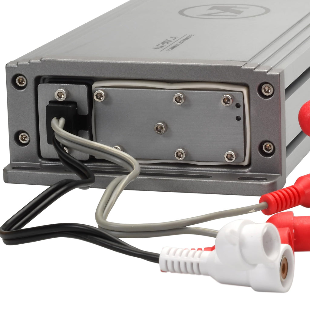 Magnadyne AquaVibe Pro AVP900.4 4-Channel Class D Marine Amplifier, IP67 Wet-Rated, 900W RMS, Boat, Motorcycle, RV, Off-Road Audio with Full Variable Crossover