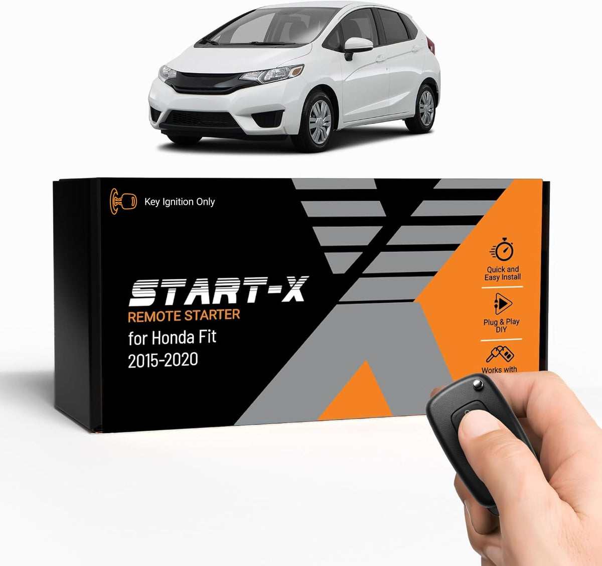 Start-X Car Remote Starter Kit for Honda Fit (2015-2020)