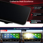 XTRONS 14.9 Inch Android 14 Car Stereo for Mercedes-Benz M-Class W166 GL-Class X166 2012-2015 NTG 4.5/4.7 System, 2K IPS Anti-Glare Touch Screen GPS Navigation Support Wireless CarPlay Android Auto 4G