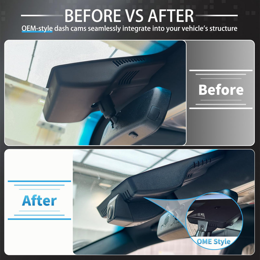 4K Dash Cam for Hyundai Ioniq 6 2023-2025