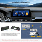 XTRONS 10.25 Inch Android 14 Car Stereo for BMW 5 Series F10/F11 (2013-2016) NBT System, IPS Touch Screen GPS Navigation Support Wireless CarPlay Android Auto (2+64GB)