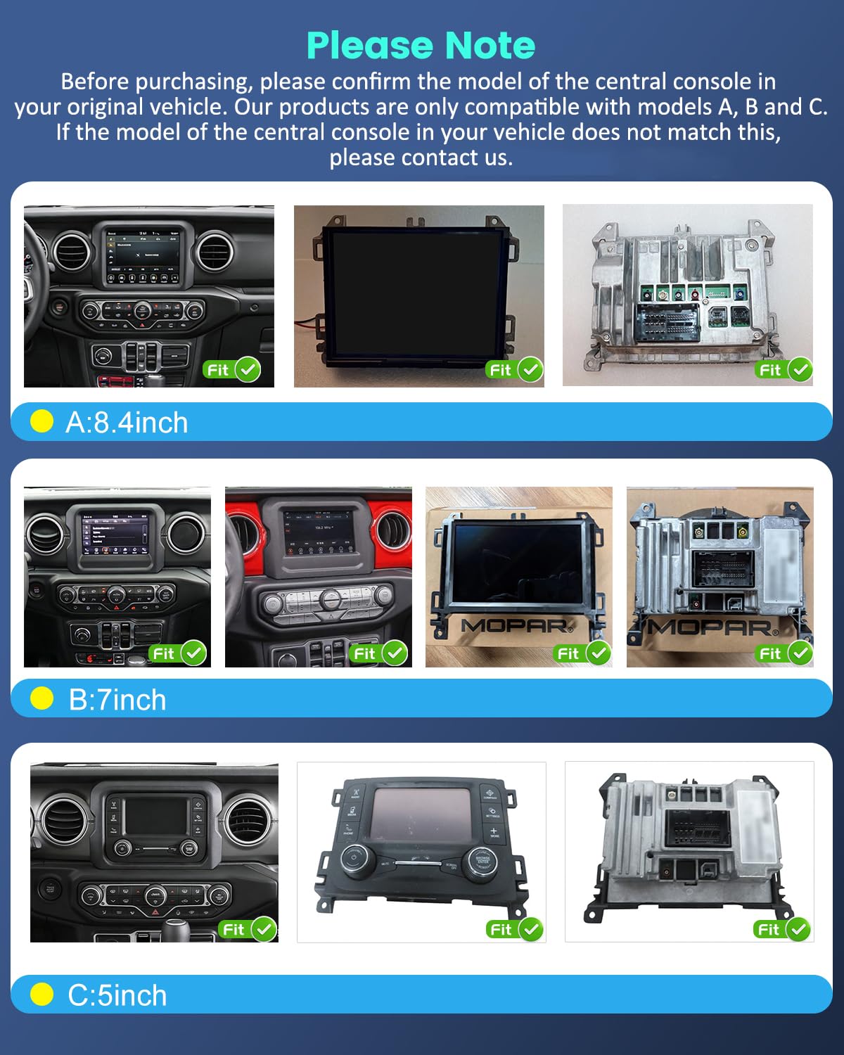 4+64G Car Stereo for Jeep Wrangler JL 2018-2021 & Gladiator JT 2020-2021