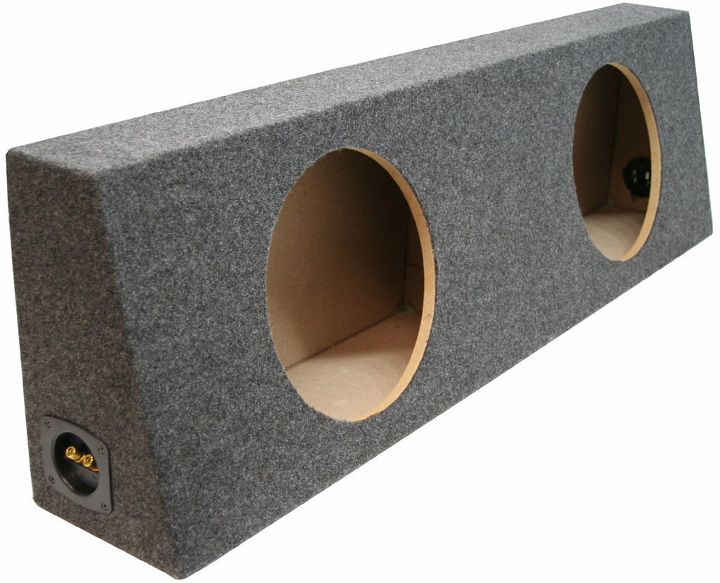 Kicker 43C124 Comp C12 Dual 12 Sub Box Final 2 Ohm Fits Regular Cab Trucks