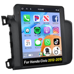 Inefala 9.7" Stereo for Honda Civic 2012 2013 2014 2015 Android 15 CarPlay