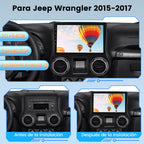 NHOPEEW 2+64G 10.1 inch Android Stereo for Jeep Wrangler 2015 2016 2017