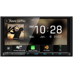 KENWOOD DMX958XR EXCELON Reference 6.8" Full HD Capacitive Touchscreen Car Stereo Receiver, Wireless Apple Carplay/Android Auto, Bluetooth, AM/FM HD Radio, MP3 Player, USB Port, Double DIN, SiriusXM