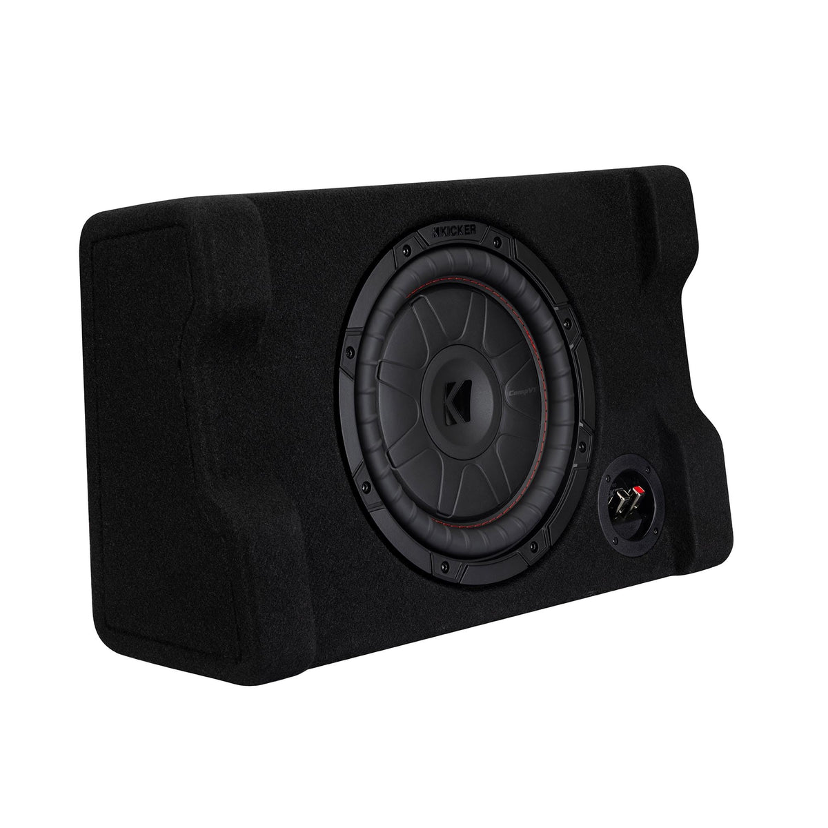 KICKER 52CVTDF122 CVTDF 12" Subwoofer in Down Firing Enclosure, 2-Ohm