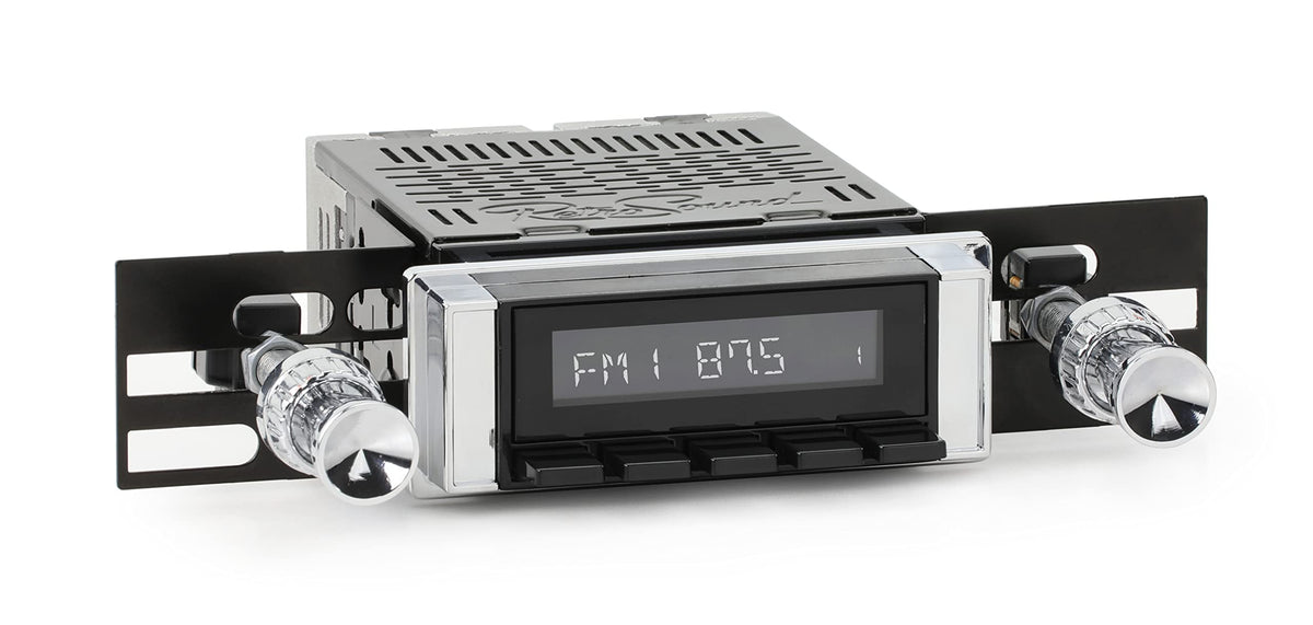 Motor 2 Radio with Black Face, Bezel, and Knobs Kit HB-M2-111-09-74
