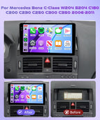 4G+128G Rimoody Car Radio Stereo for Mercedes Benz C-Class C300 C350 W204