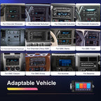 2 Din Android 13 Car Stereo Radio for Chevy 2003-2006 Tahoe Colorado Savana Silverado 1500 for GMC Canyon Yukon Sierra Hummer Blazer Wireless iOS for Carplay Android Auto 7 Touchscreen 2+32G